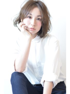 クロスオーバー(CROSSOVER) 【CROSSOVER】『ボブ』×パステルベージュ