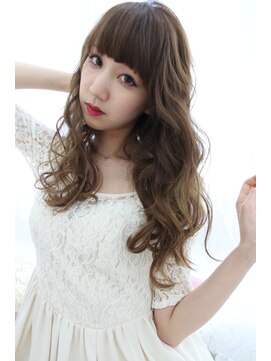 ヘアデザイン ラポール 茨木店(hair design Rapport) ラグジュアリーなフェミニンロングスタイル