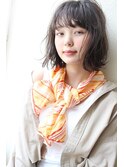 【Un ami】《増永剛大》アッシュグレー×濡れ感ボブ