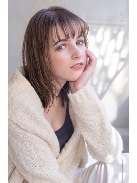 レニーバイエース(LANY by ACE) 【LANY 横浜】シースルーバング×クリアアッシュ