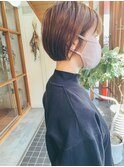 オイルつけるだけショートボブ