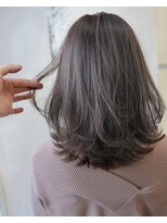 アリー 原宿 表参道(ALLY)&nbsp;[ALLY阿部]透明感バツグン☆ハニーベージュ×レイヤーミディ