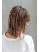 オースティン 門前仲町(AUSTIN)&nbsp;前髪かき上げイメチェンイヤリングカラーラベンダーカラーくびれ