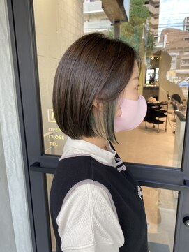 アイスジェム(ICE GEM) ボブ×インナーカラー