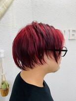 ビーンヘアスタジオ 蒲田(Bean hair studio)&nbsp;原色カラーでスタイリッシュ