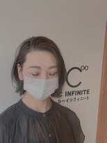 シーインフィニート 清澄白河店(C∞)&nbsp;ハイライト×アッシュカラー×ミニボブ