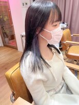 アヴァンス 天王寺店(AVANCE.)&nbsp;天王寺インナーカラー/ラベンダー/ホワイトベージュ