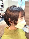 似合わせカット×フルバング[新宿/髪質改善/ヘッドスパ]