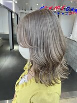 ゲーム 原宿店(GAME)&nbsp;ミルクティーベージュ/ダブルカラー/ケアブリーチ/髪質改善/原宿