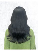 デミヘアー(Demi hair)&nbsp;透け感抜群グレージュカラー