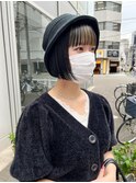 CAF松本【ラインのキレイなストレートボブ×前髪インナー】
