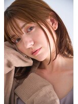 大人かわいいマロンベージュ