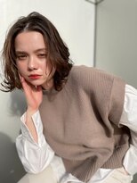 バトー バイ トリコ 船橋北口店(BATEAU by tricot)&nbsp;透けブロンズブラウン/大人愛され/20代30代40代