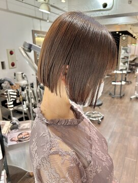 ヘアーアンドメイク ビス(HAIR&MAKE bis) 大人かわいい☆ミニボブ☆ももこ