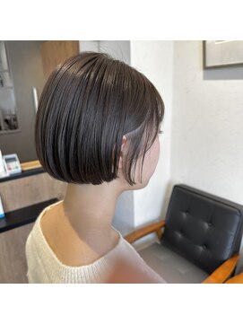 アルマヘアー(Alma hair by murasaki) ◎ミニボブのダークマットカラー◎