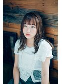 【soin 両国】セミロング×ナチュラル波パーマ