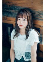 ソアンバイポッシュ(SOIN by posh) 【soin 両国】セミロング×ナチュラル波パーマ