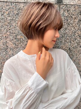 ロンドプロフィール 浦和(Lond profil) ふんわり大人ショートボブ