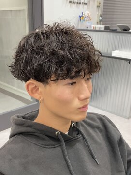 リベル(LIBER) 波巻きスパイラルパーマ/八王子メンズパーマ/八王子メンズカット