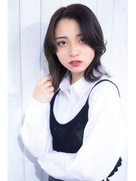 ヘアーアンドビューティストーリア 蒲田店(hair beauty STORIA) 韓国風サイドバング