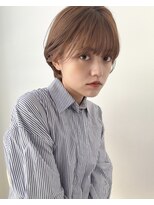 ガーランドギンザ(Garland Ginza)&nbsp;大人可愛いショートボブアッシュオリーブ水素カラー