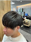 マッシュ×ツーブロック