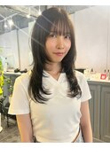 CAF松本/ロングウルフレイヤー/ブルーブラック/心斎橋