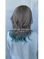 ドロップ ウタヅ(Drop UTAZU)&nbsp;シルバーグレージュ×テイルカラー