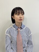 メゾンアクア 表参道(Maison ACQUA)&nbsp;◎ミニボブ縮毛矯正髪質改善ストレート顔まわりレイヤーカット