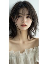 コネクト(Connect)&nbsp;癖っ毛さんのミディアムスタイル