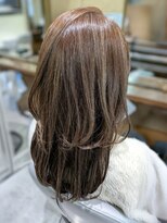 ユーアンボワーズ(U-AMBOISE) 【白髪ぼかし】美艶セミロング