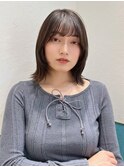 イメチェン外ハネボブ美髪×ブリーチなしレイヤー韓国[立川]