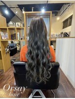 美容室オルセー コントラストハイライトカラー