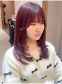 ■メルティカラーフェミニンロング似合わせカットウェーブ3