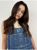 大人可愛い ナチュラルレイヤー ショコラブラウン
