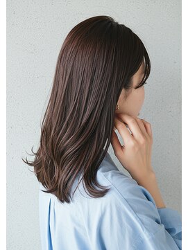 アントワープトーキョー(antwerp TOKYO) 30代40代50代コテ巻きワンカールで仕上げる大人レイヤー縮毛矯正