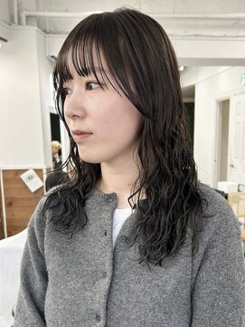 グリーン 高田馬場(green) 【SANA】ゆるふわパーマヘア