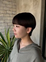 ラーサ(LaHzA) 大人ショートボブ前下がりショートボブ前下がりボブひし形ボブ