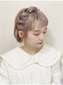 大人ボブヘアアレンジ20代30代