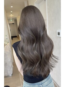 テラ 仙台(Tera) ブリーチなしオリーブグレージュ