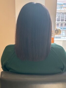 【90.カラー×髪質改善】縮毛矯正・白髪染め・ショートカット♪