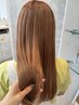 【鶴田限定人気No.1／新規・再来】カット＋ナチュラルストレート＋集中補修TR