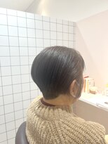 アルファヘアサロン 平尾店(alpha hair salon)&nbsp;刈り上げショートボブ