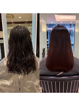 パーマ落としラボ アピッシュ 銀座(apish) パーマおとし/パーマ戻し/パーマストレート/パーマ直し