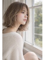 ラ ブレス あべのキューズ(LaBless) ぱつっと透け感ボブ(天王寺)