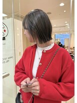 モリオ フロム ロンドン サッポロファクトリー店(morio FROM LONDON) morio札幌 札幌ボブ レイヤーボブ レイヤー オリーブカラー