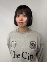 アクシス ナゴヤ(AXIS NAGOYA) 【なつミ】丸みボブ×フェイスレイヤー
