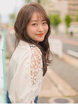 ベレッタ 楠葉店(veretta.) ロングレイヤー/学割u24/ニュアンス巻き/韓国風ヘア/前髪カット