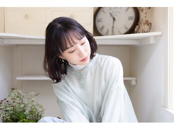 ハナビ(Hanabi)の写真/【綱島駅徒歩1分】お悩み改善カウンセリング♪髪質改善&オーガニックカラーで頭皮の刺激を最小限に◎