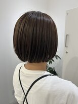 グラムヘアー(GLAM HAIR) アッシュブラウン×ボブ
